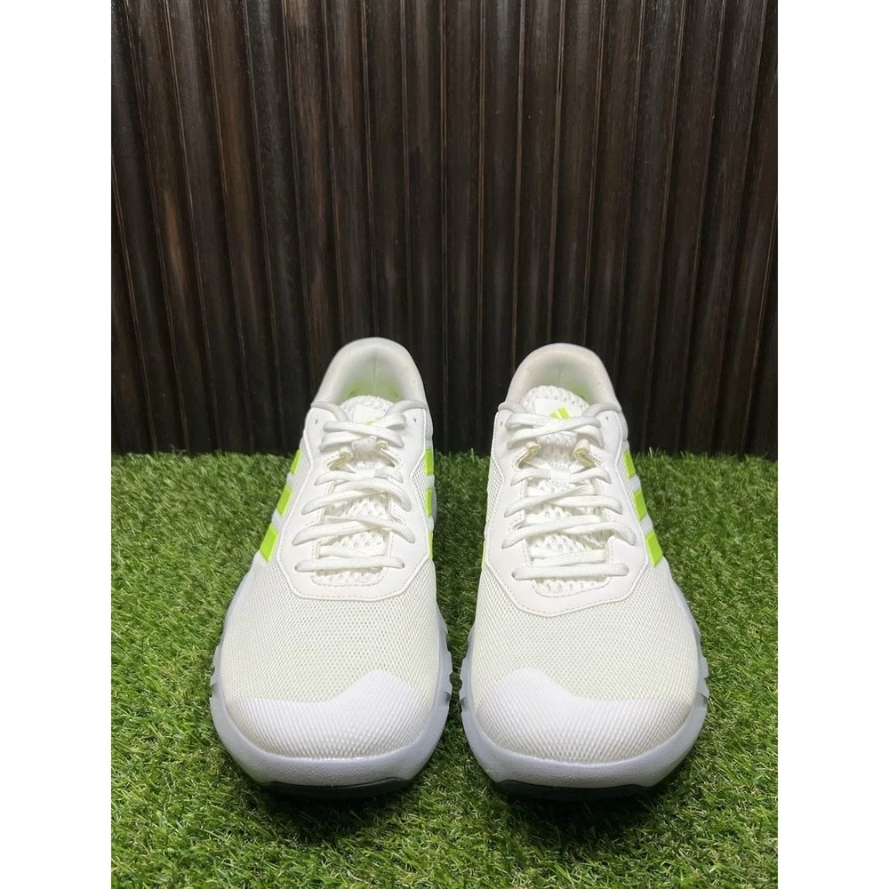 Size 12.5 - Adidas Amplimove White Lucid Lemon